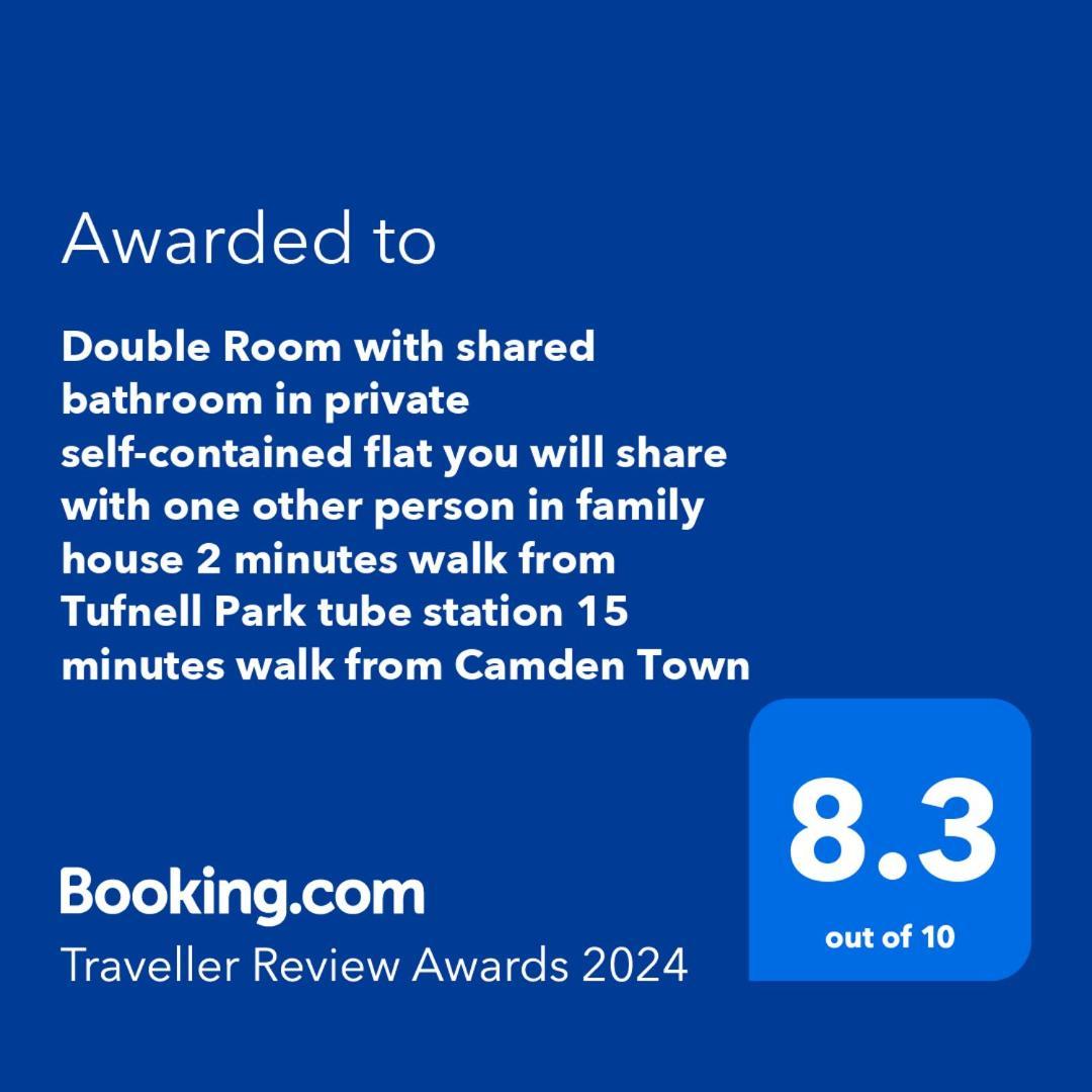 Self-Contained Flat On The 2Nd Floor You Will Share With One Other Guest, In A Family House 2 Minutes Walk From Tufnell Park Station 2Nd Floor With Stairs London Luaran gambar